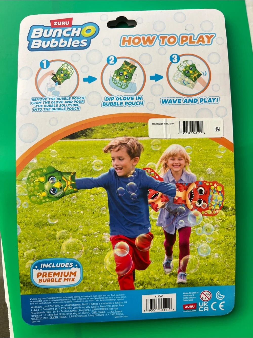 Buncho bubbles zuru glove